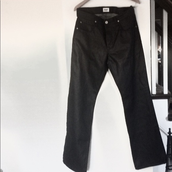 HUDSON MENS DARK DENIM JEANS - Picture 2 of 8